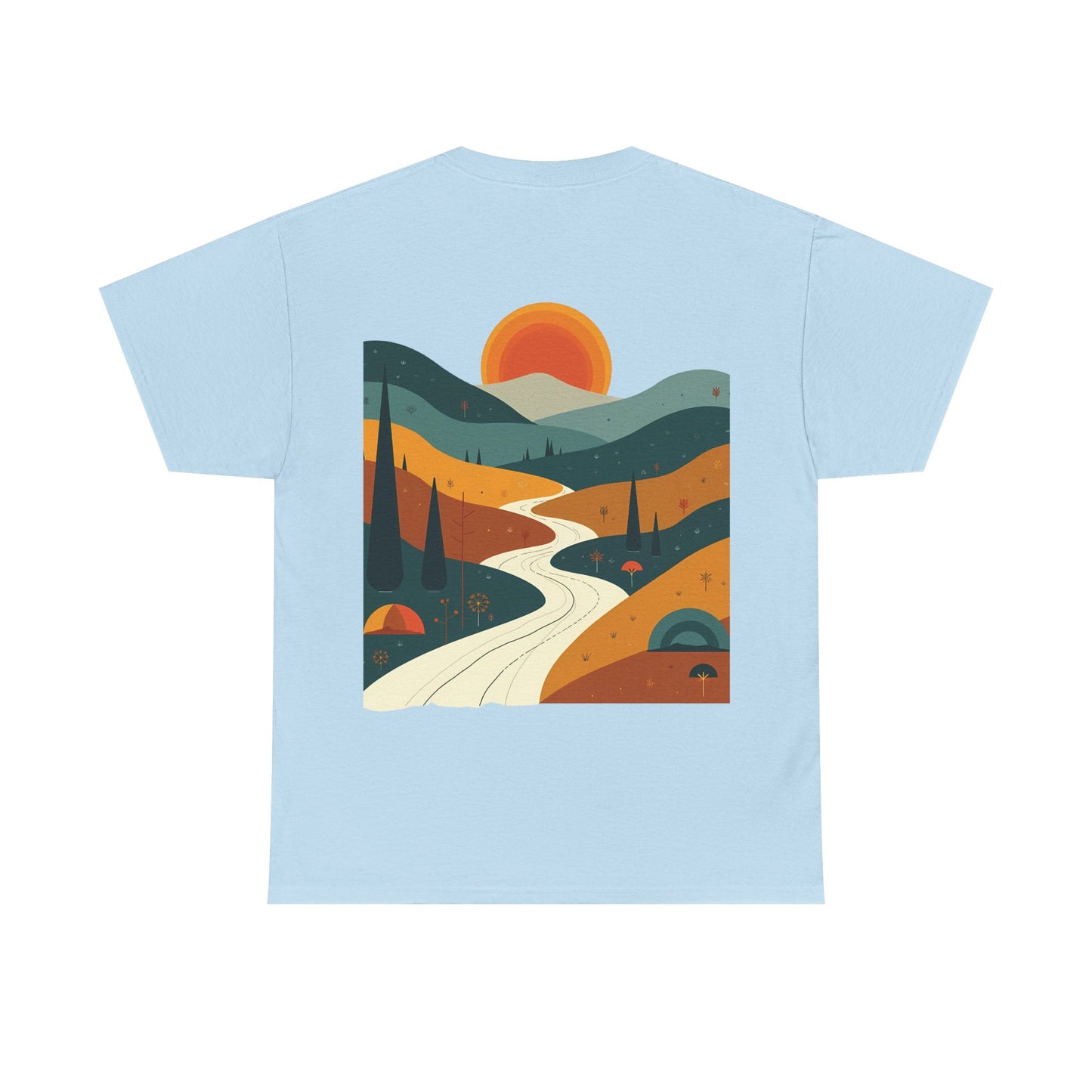 Retro sunset