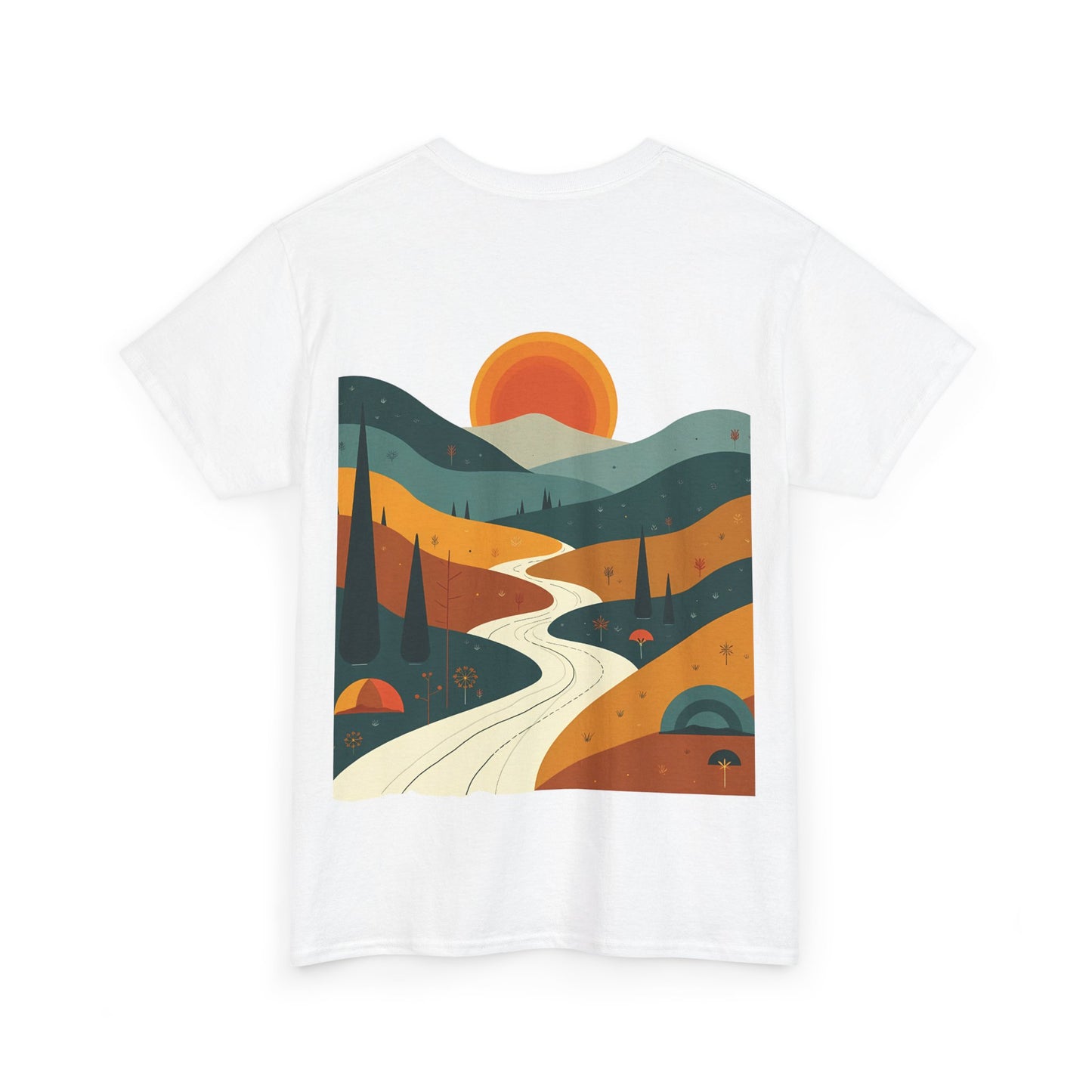 Retro sunset