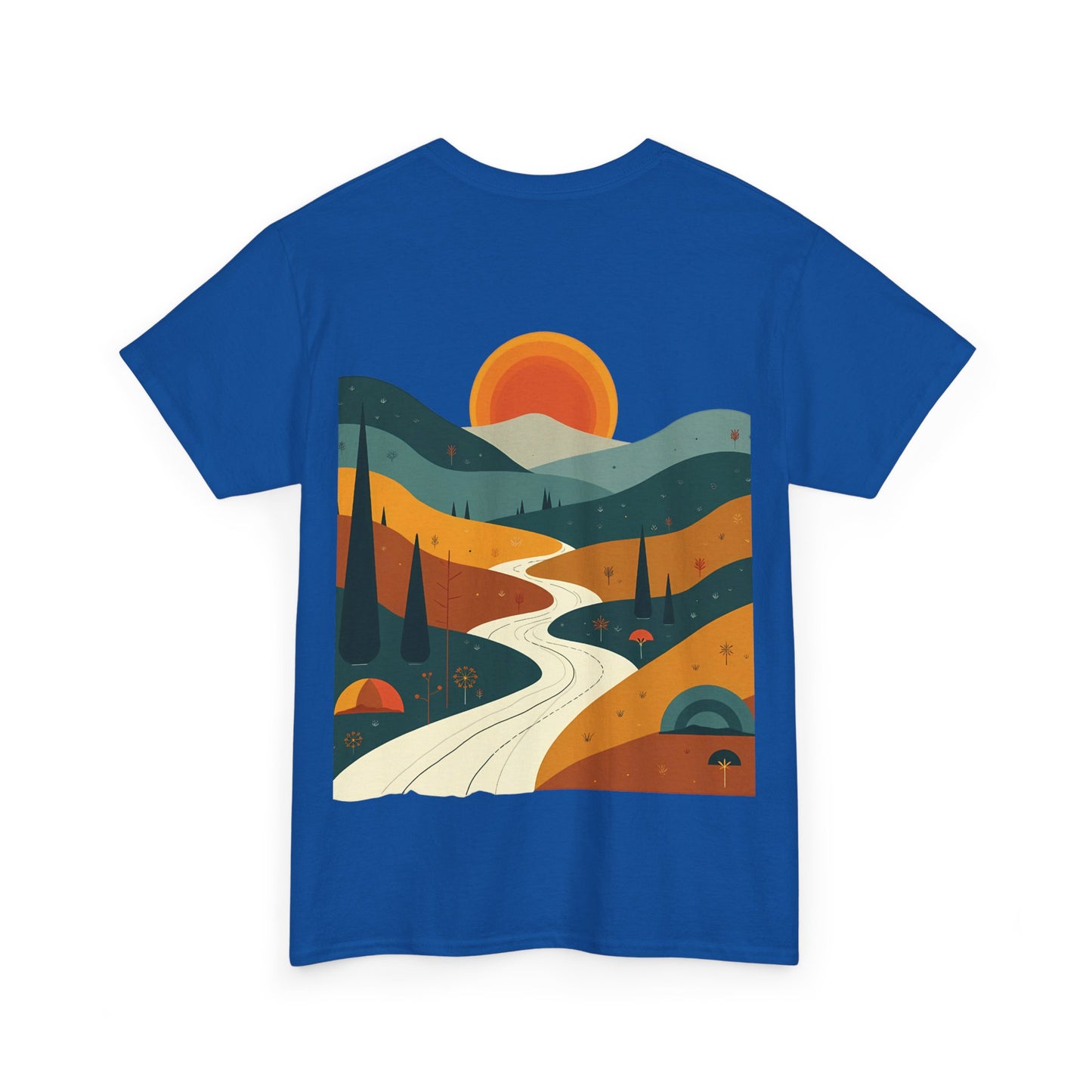 Retro sunset
