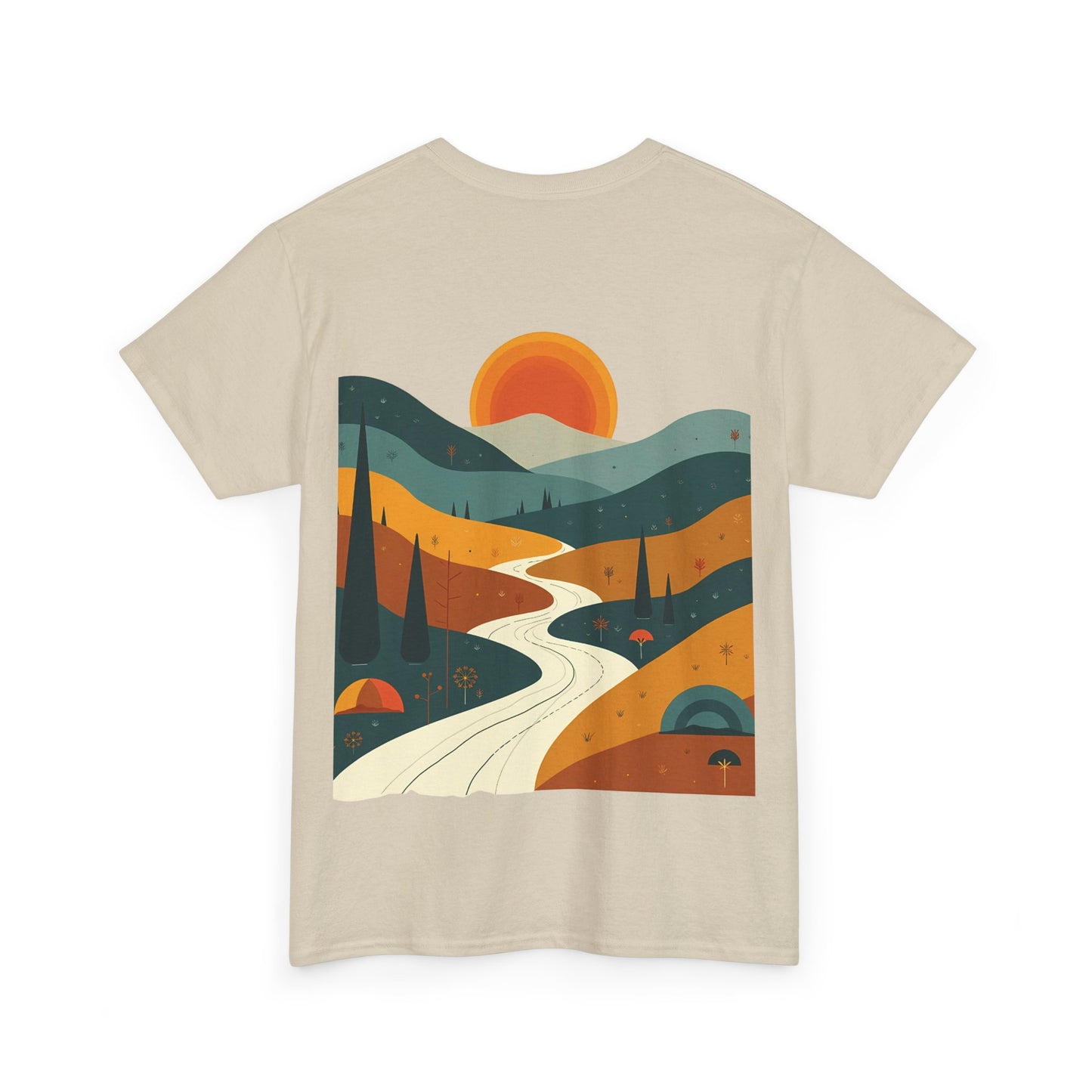 Retro sunset