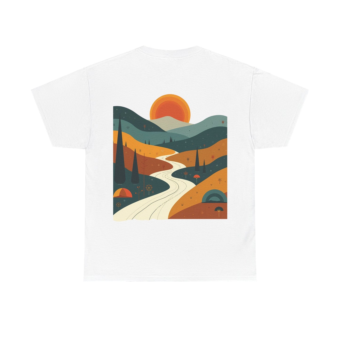 Retro sunset