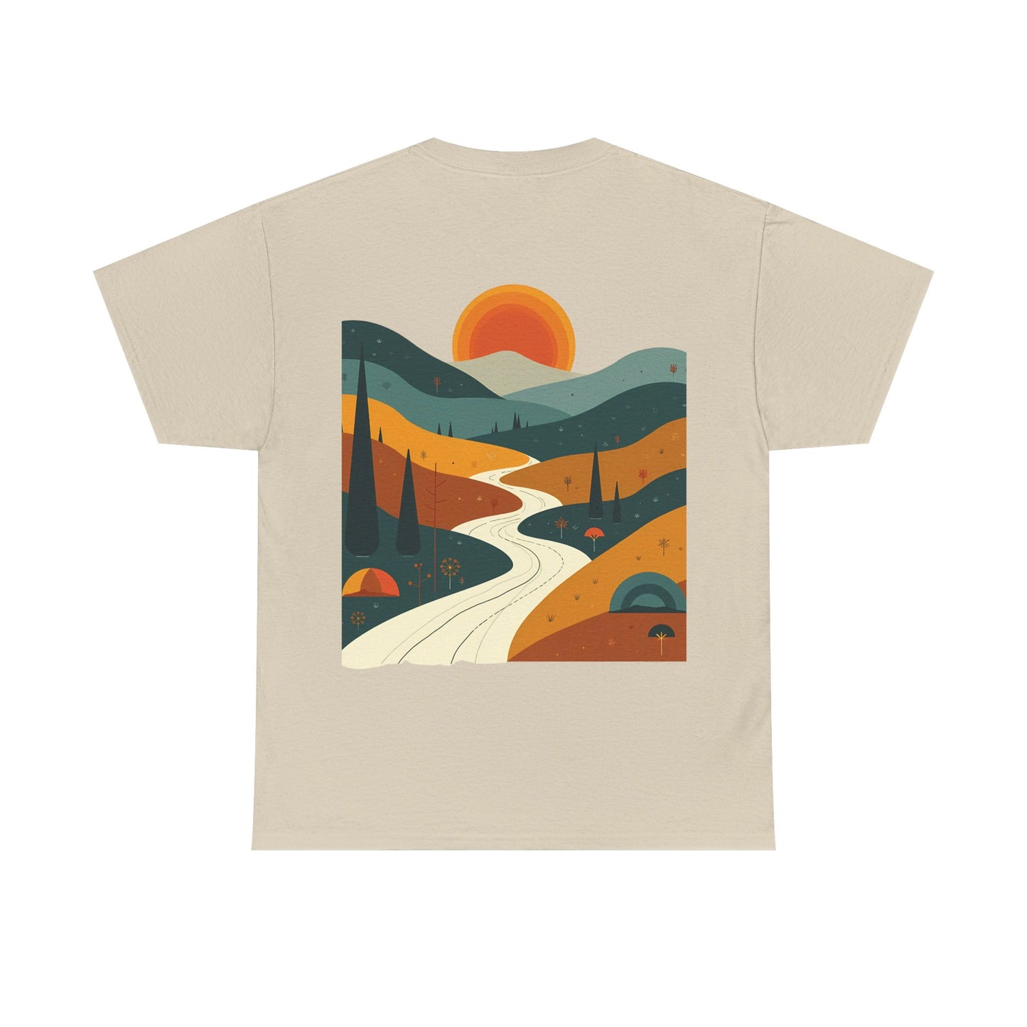 Retro sunset