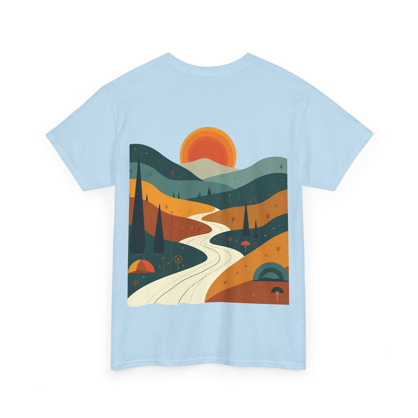Retro sunset
