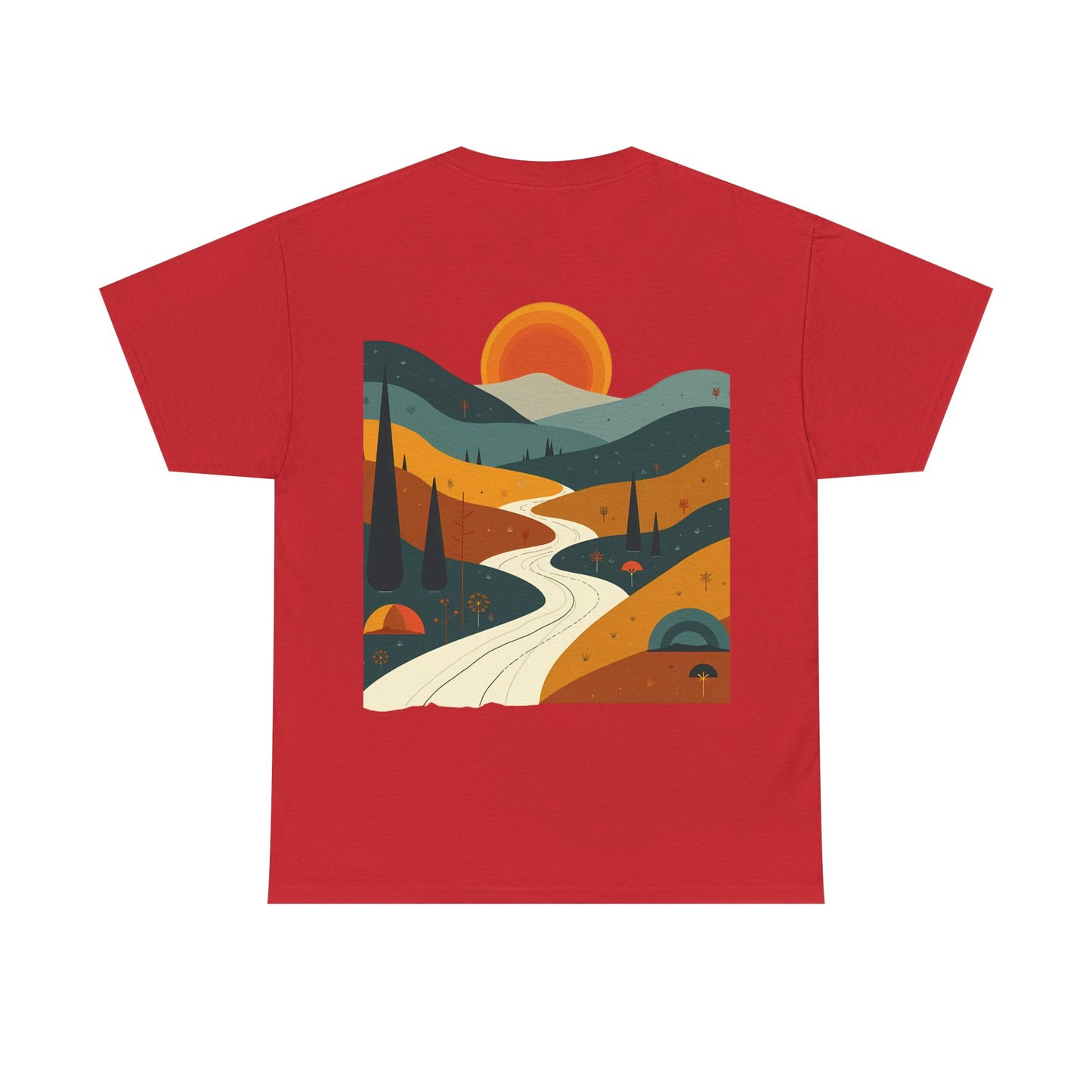 Retro sunset