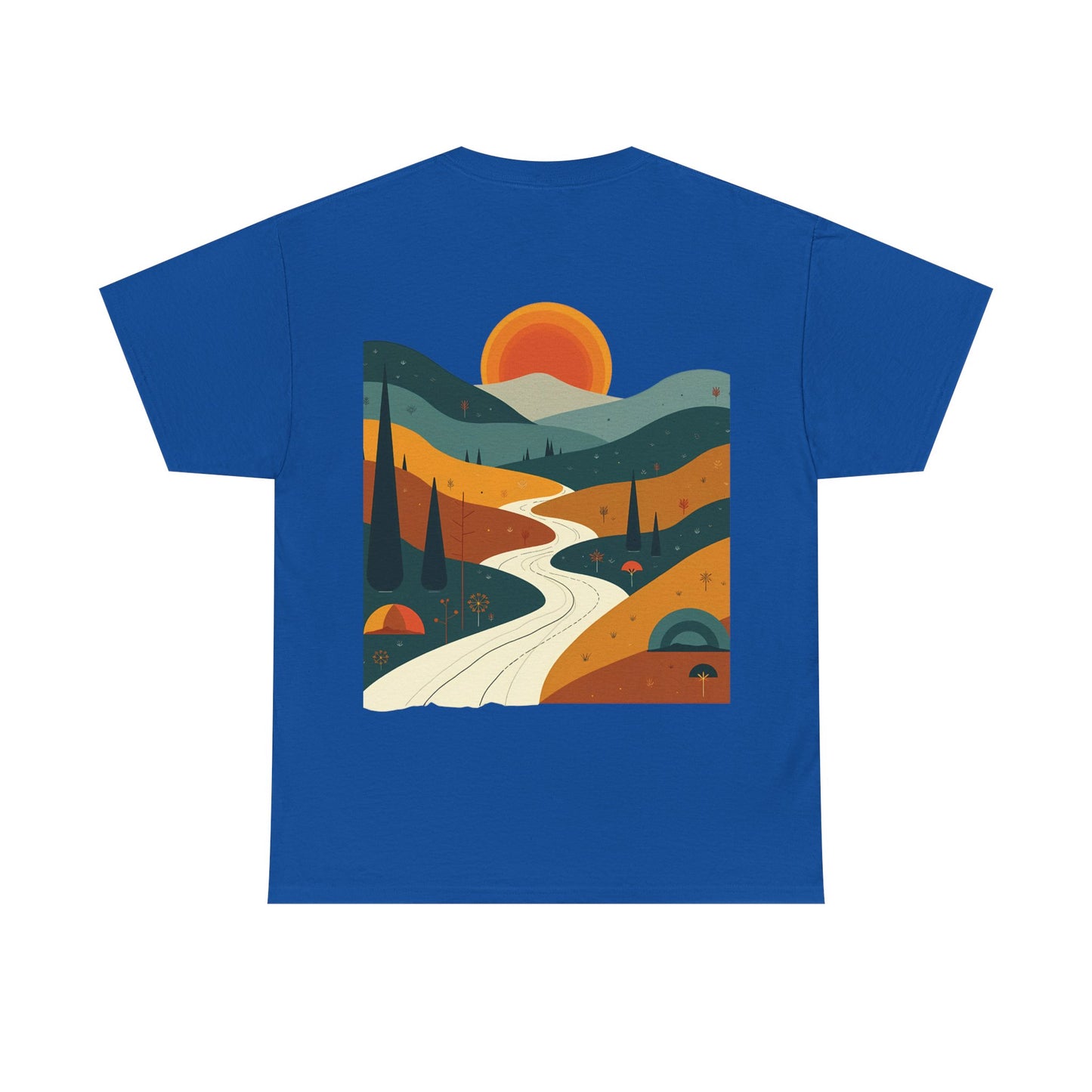Retro sunset